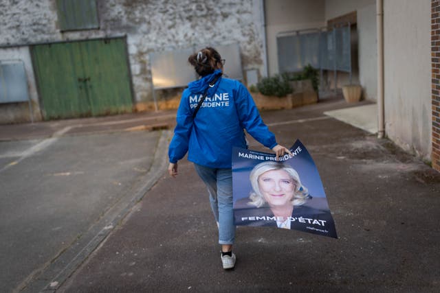 France Election Le Pen's France