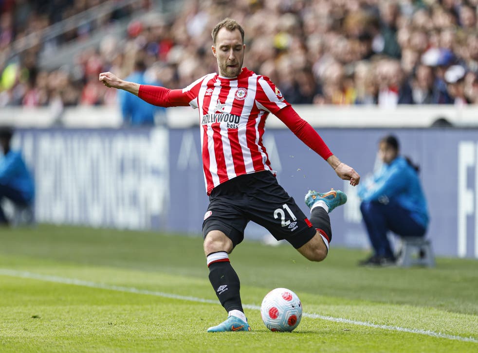 Christian Eriksen faces his former manager and old club when Brentford take on Tottenham (Steve Paston/PA)