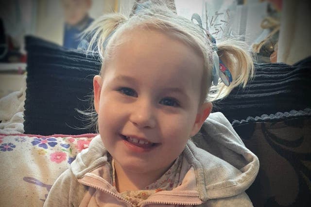 Lola James, two, died in hospital (Dyfed-Powys Police/PA)