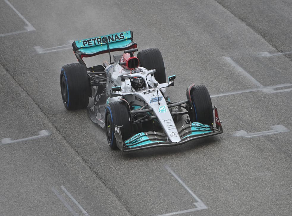 George Russell broke part of car interior during Imola ...