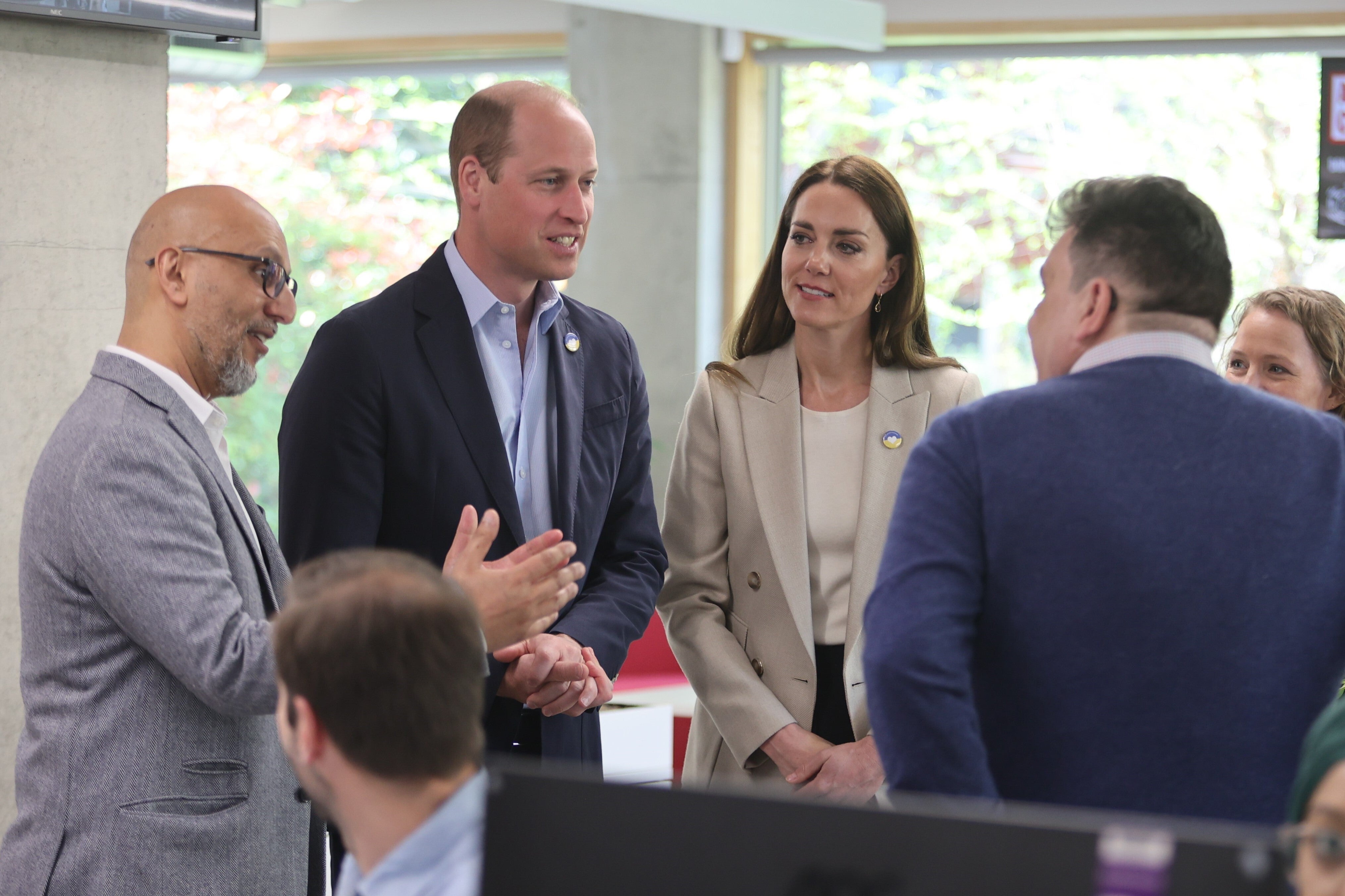 The Duke and Duchess of Cambridge mark DEC Ukraine Humanitarian Appeal reaching over £300 million