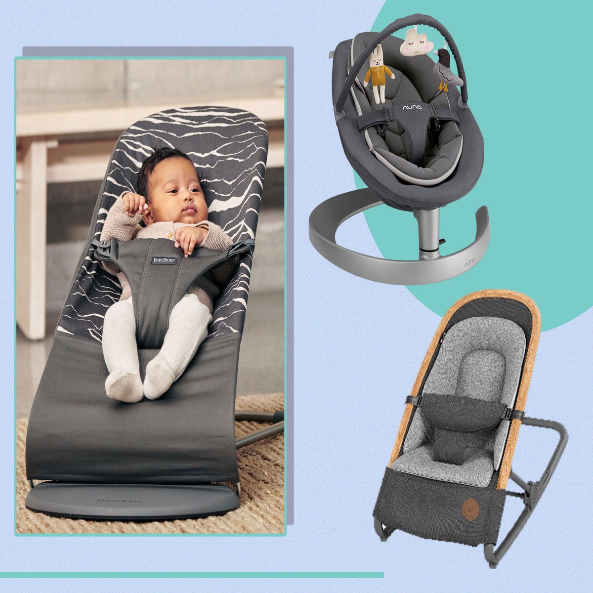 sand finger strubehoved Best baby bouncer 2023: From Mamas and Papas, Nuna, Joie, Bjorn, Chicco and  more | The Independent