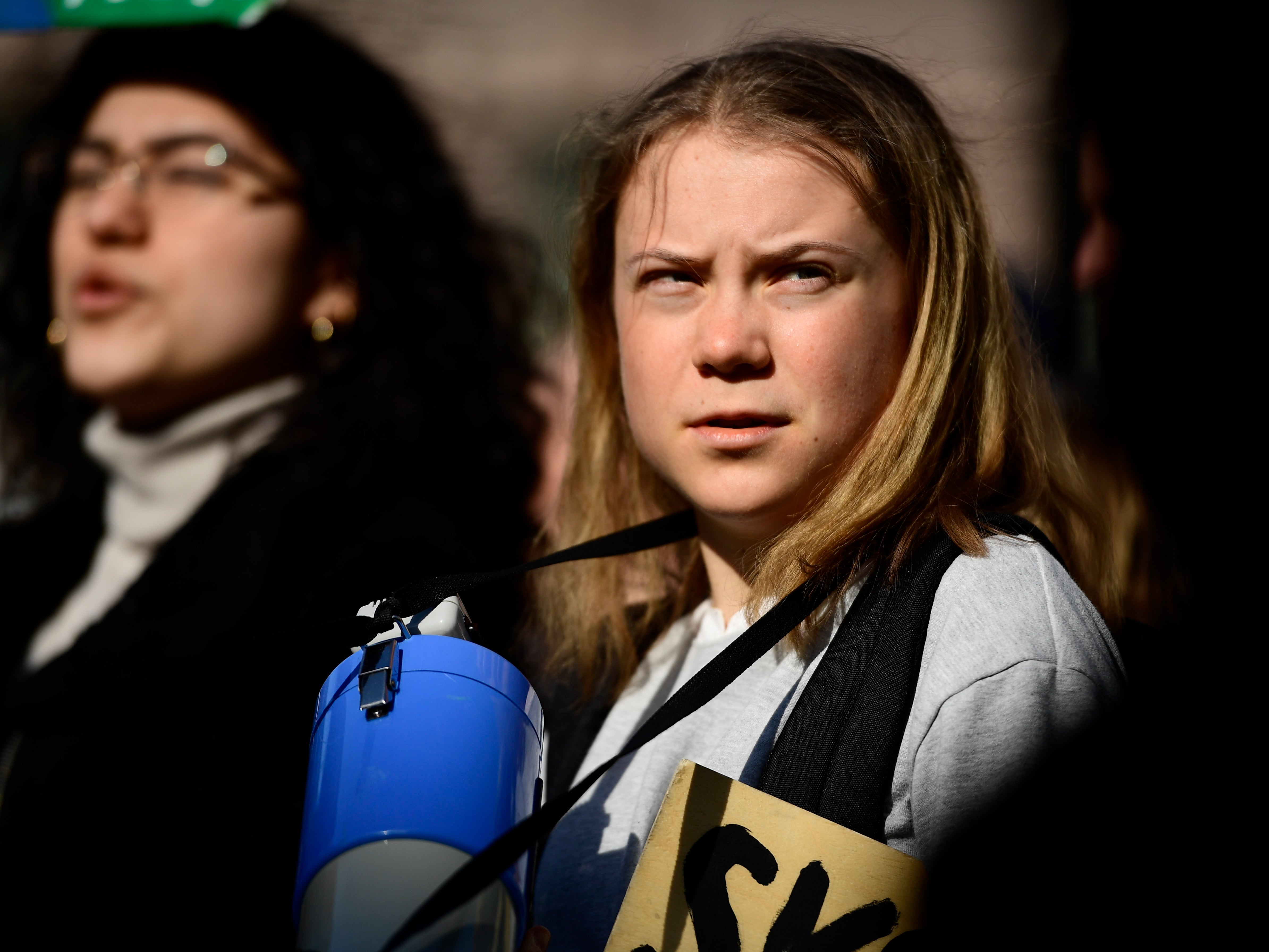 Greta Thunberg has hit out at people celebrating the planet on Earth Day while ‘at the same time destroying it’
