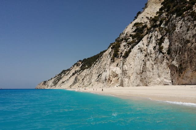 <p>#NoFilter: Egremni beach, Lefkada</p>