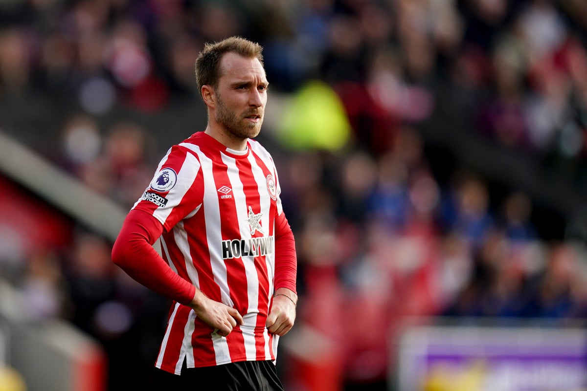 Christian Eriksen: Brentford midfielder's touching Tottenham