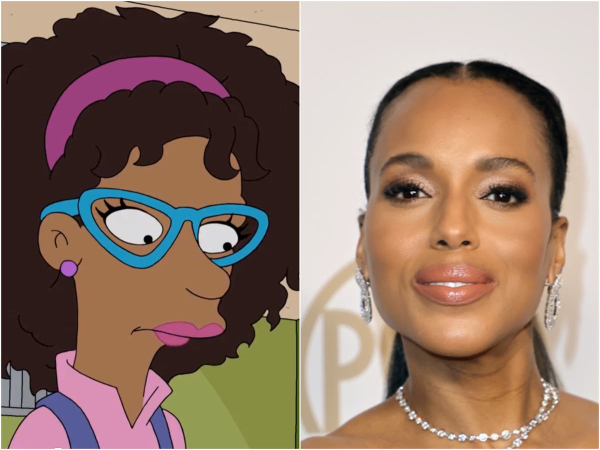 Kerry Washington joins The Simpsons as Mrs. Krabappel's replacement