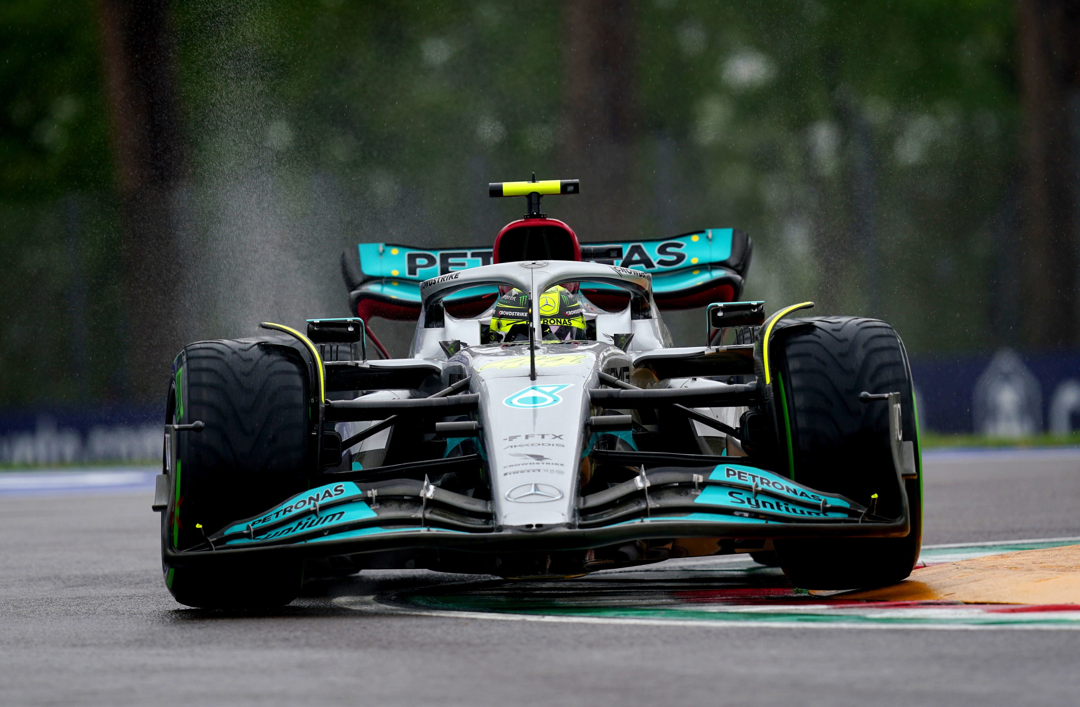 Lewis Hamilton voiced his frustration during qualifying