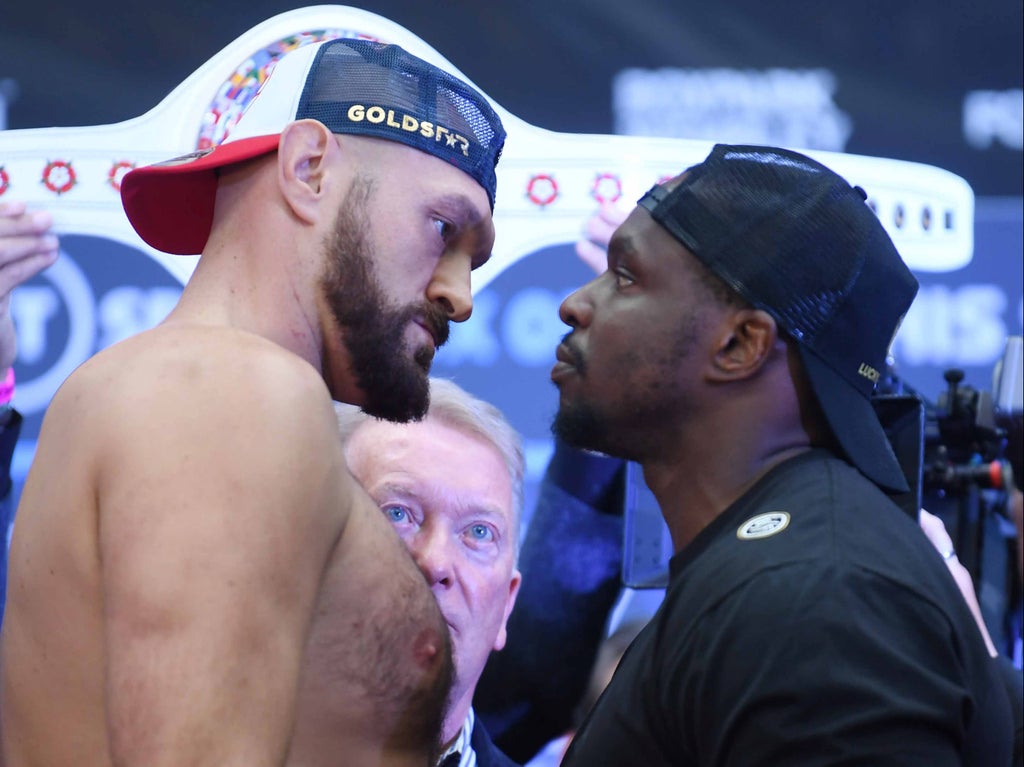 Tyson Fury vs Dillian Whyte LIVE: Fight stream, latest updates and how to watch tonight