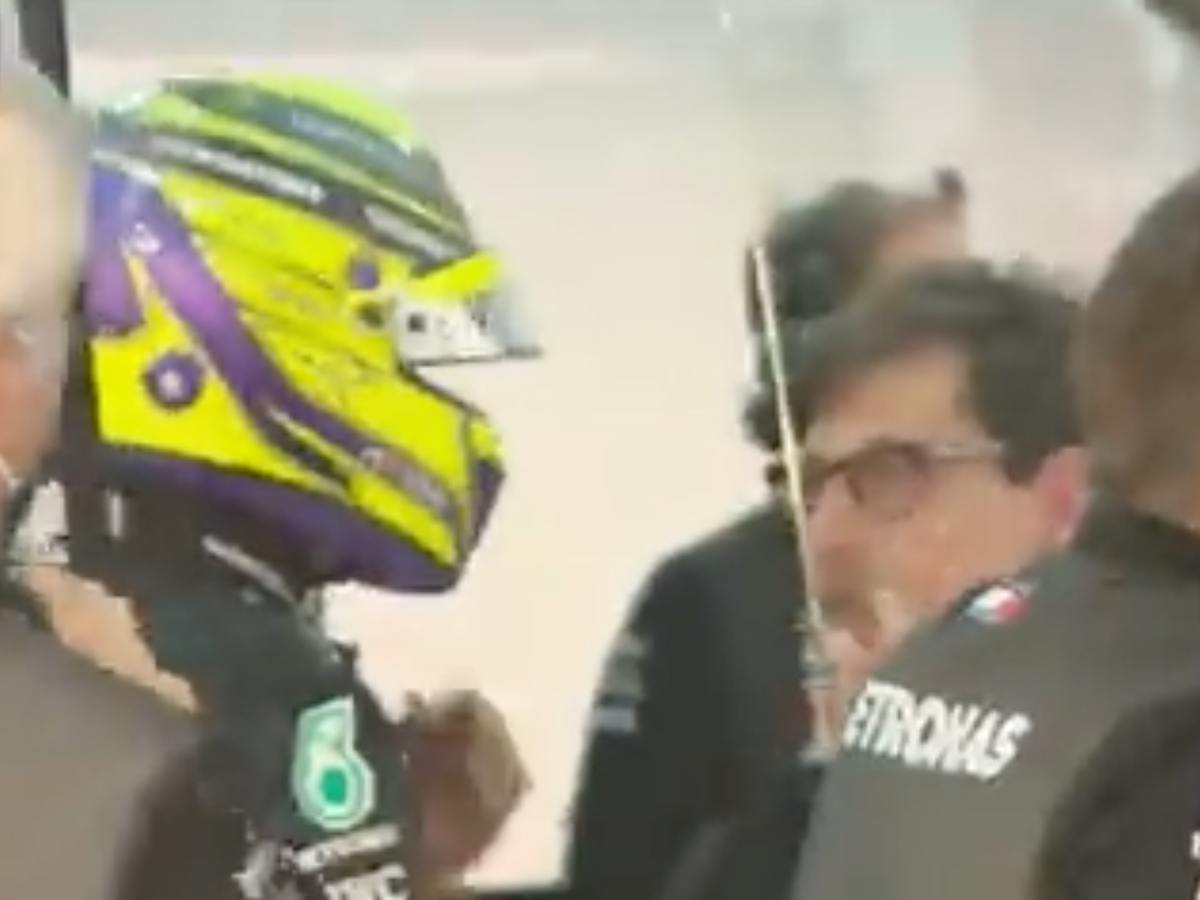 Lewis Hamilton describes animated exchange with Wolff as internal