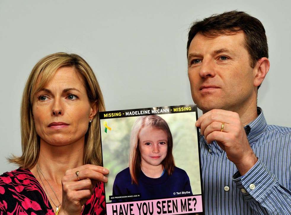 Kate and Gerry McCann whose daughter Madeleine disappeared in Portugal in 2007 said they welcomed the news that the Portuguese authorities have declared a German man a formal suspect (John Stillwell/PA)