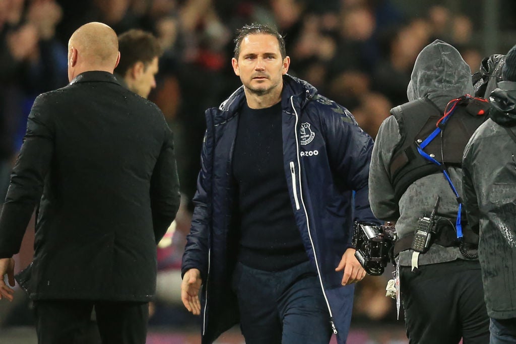 Frank Lampard will be tested as he takes his Everton side to Anfield