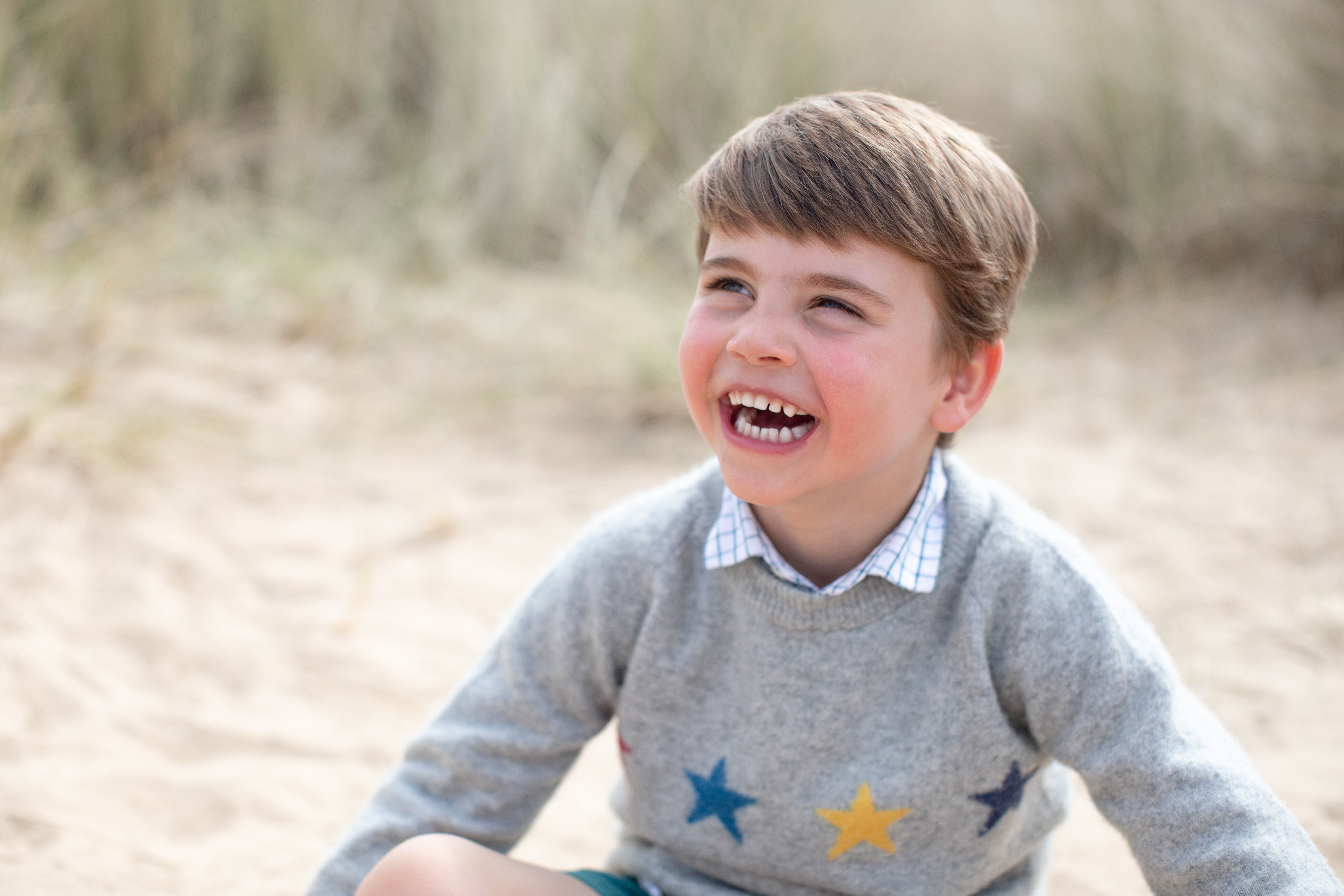 Prince Louis ahead of his fourth birthday on Saturday (The Duchess of Cambridge/PA)