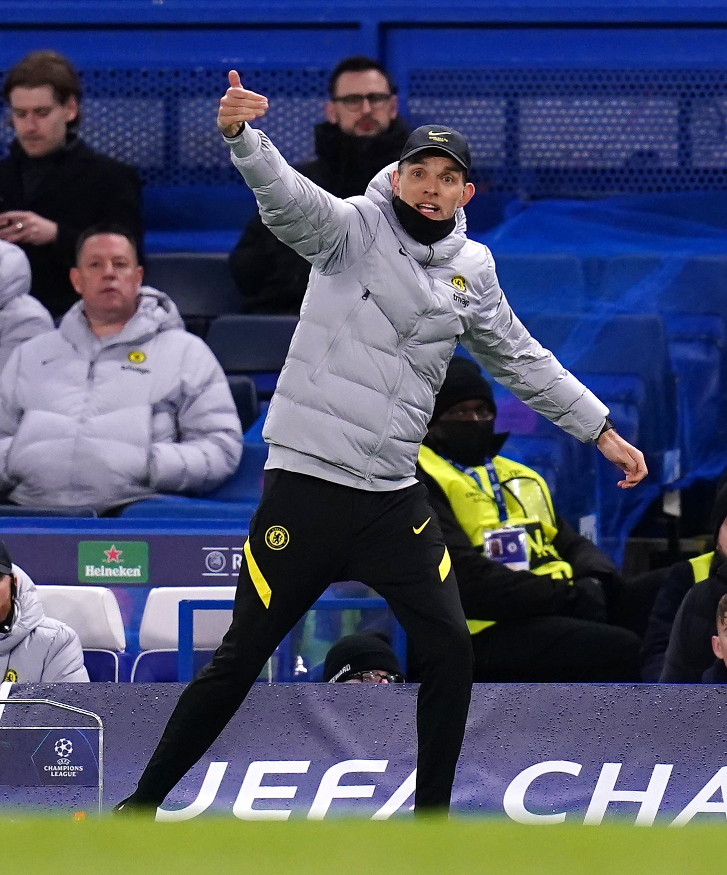 Thomas Tuchel, pictured, has admitted personal fatigue amid Chelsea’s gruelling season (John Walton/PA)