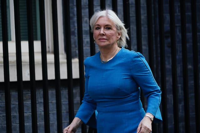 Culture Secretary Nadine Dorries has criticised the ‘mocking’ she has received for muddling her words in a video social media post (Aaron Chown/PA)