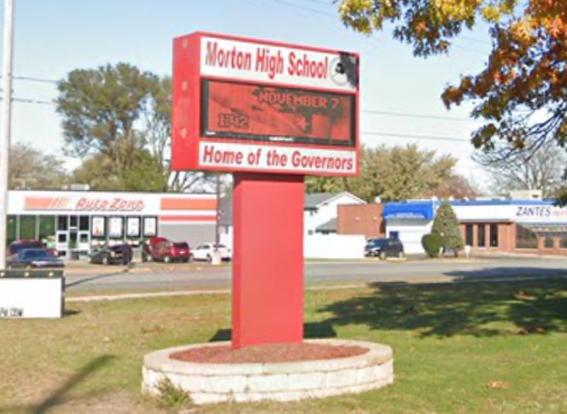 <p>A student at Morton High School in Hammond, Indiana, was allegedly raped by a classmate during an active shooter drill</p>
