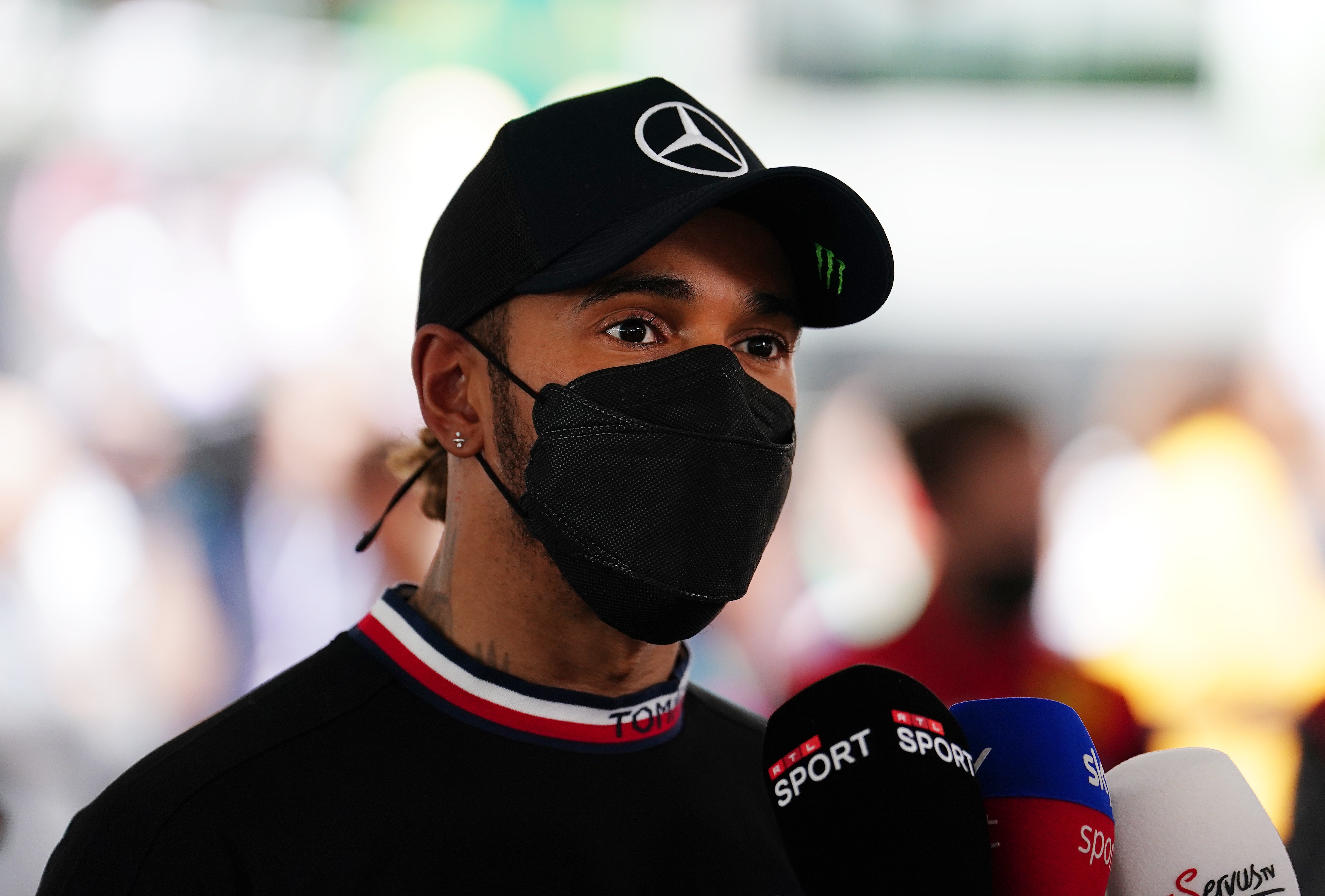 Mercedes’ Lewis Hamilton endured a day to forget (David Davies/PA).