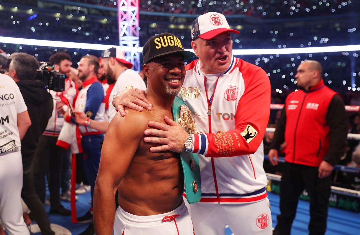 Tyson Fury’s father urges son to sack ‘disloyal, Judas’ coach Sugarhill Steward
