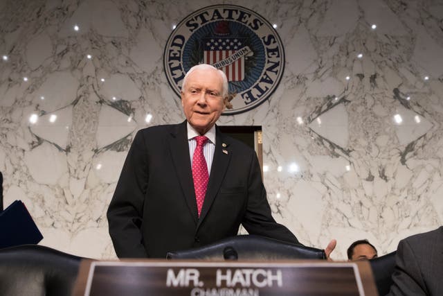 <p>Orrin Hatch, former senator from Utah </p>