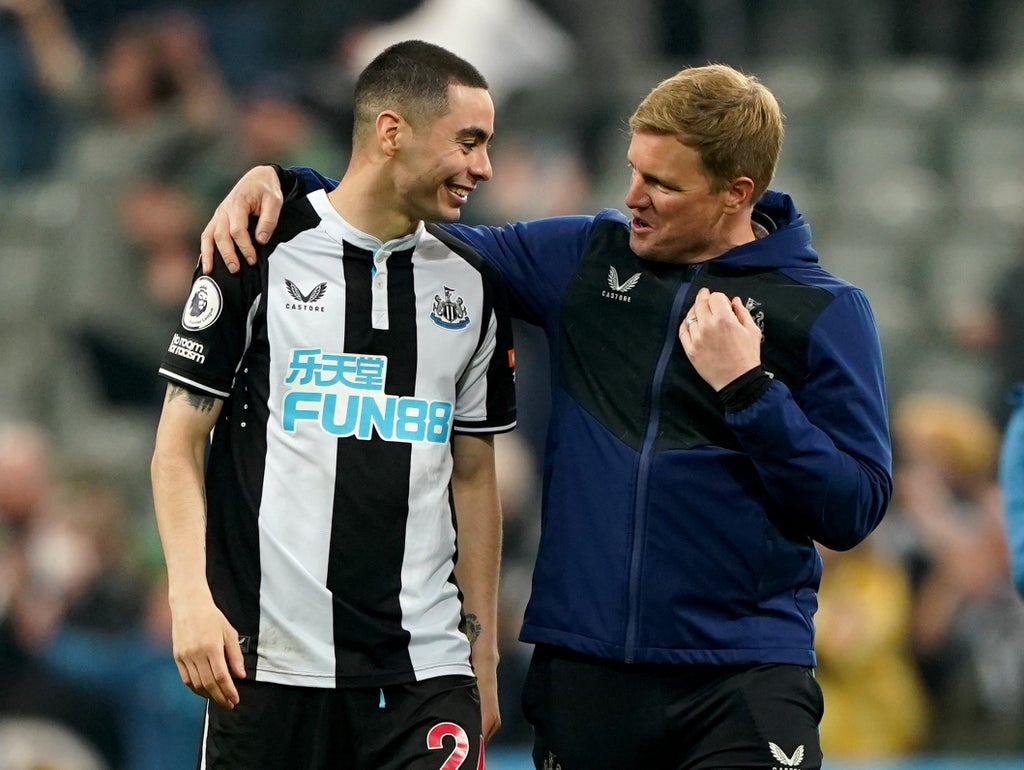 Eddie Howe hails competition for places as Newcastle continue to flourish