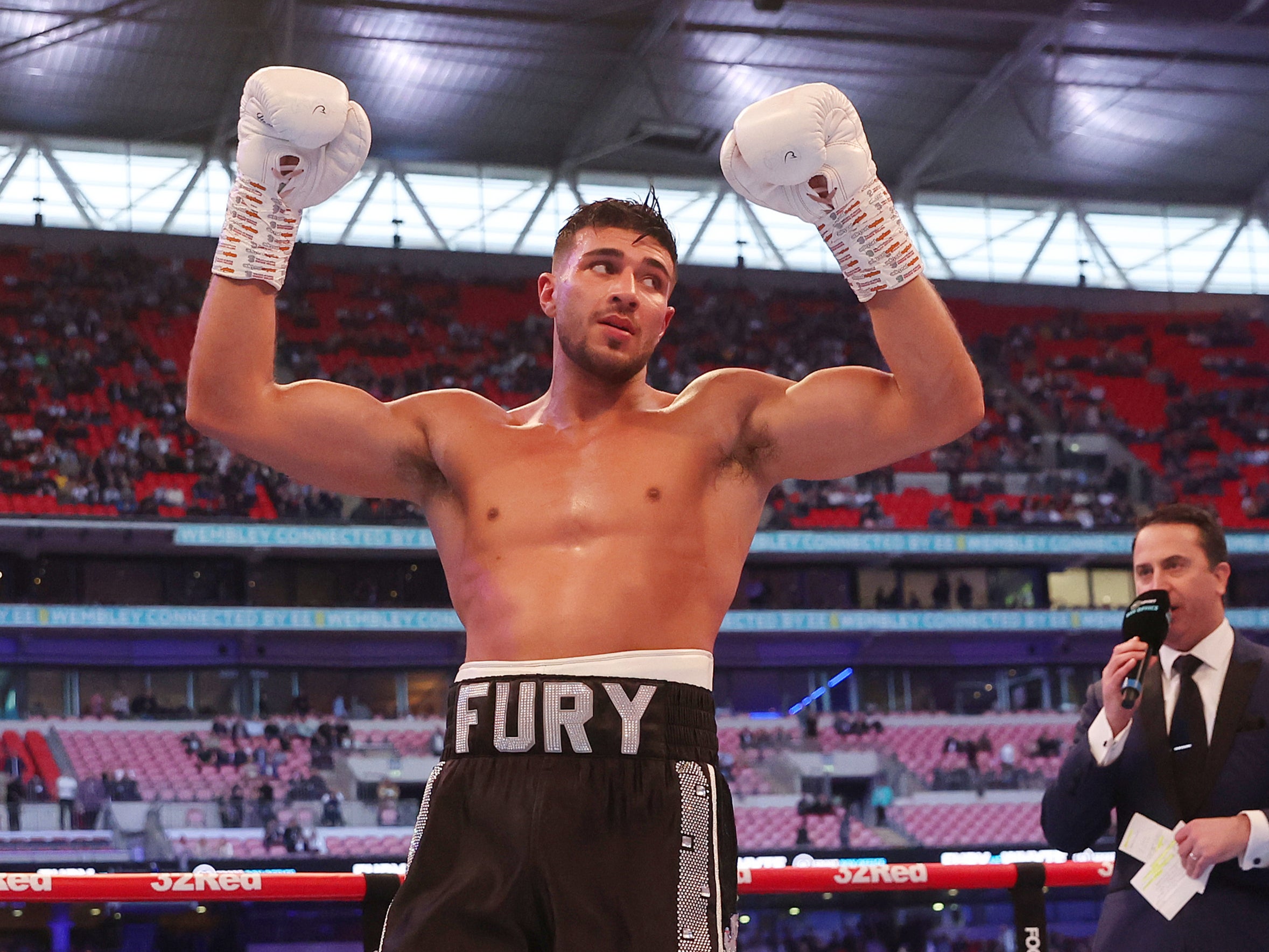 Tommy Fury is 8-0 as a professional boxer