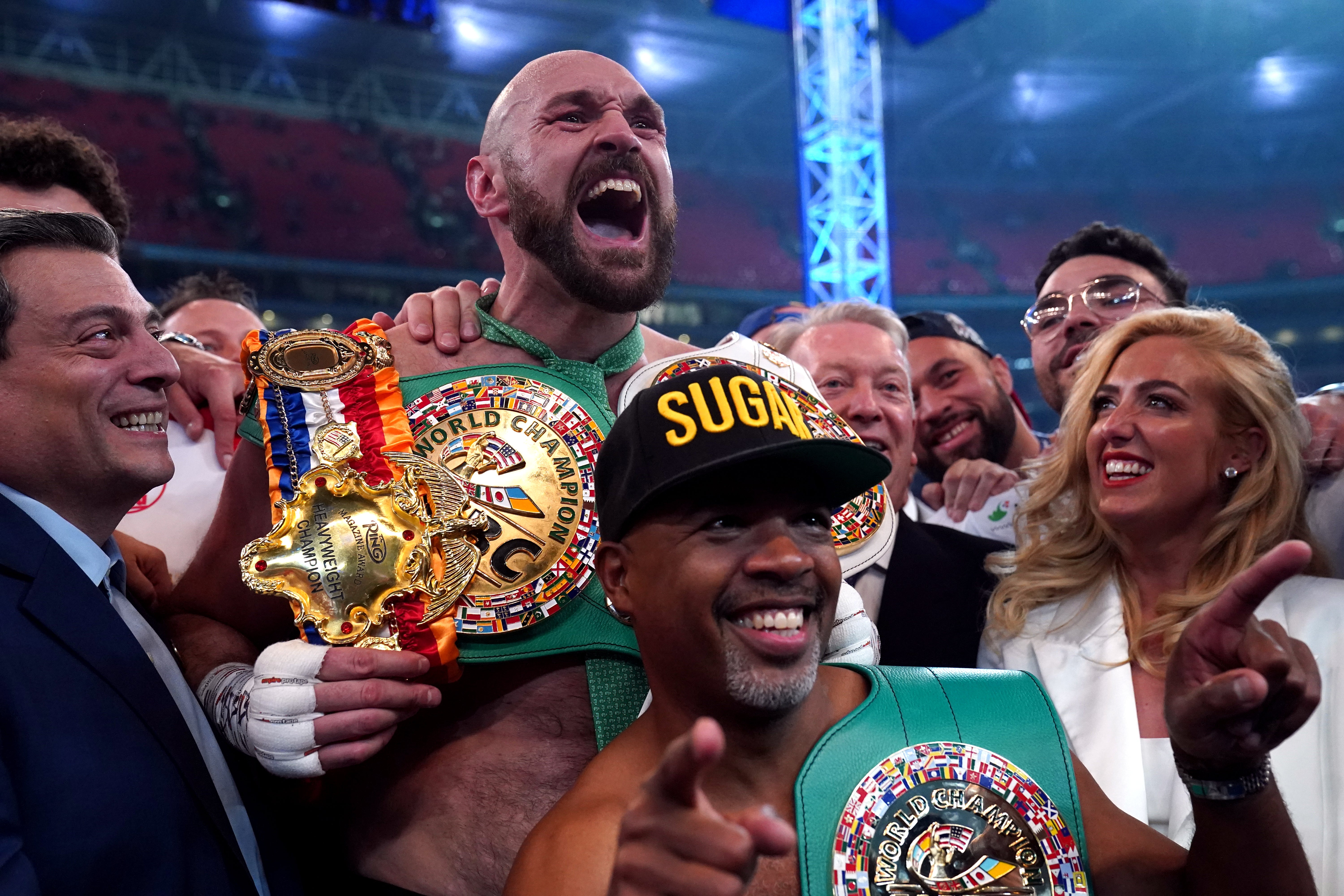 Tyson Fury retained his WBC heavyweight title (Nick Potts/PA)