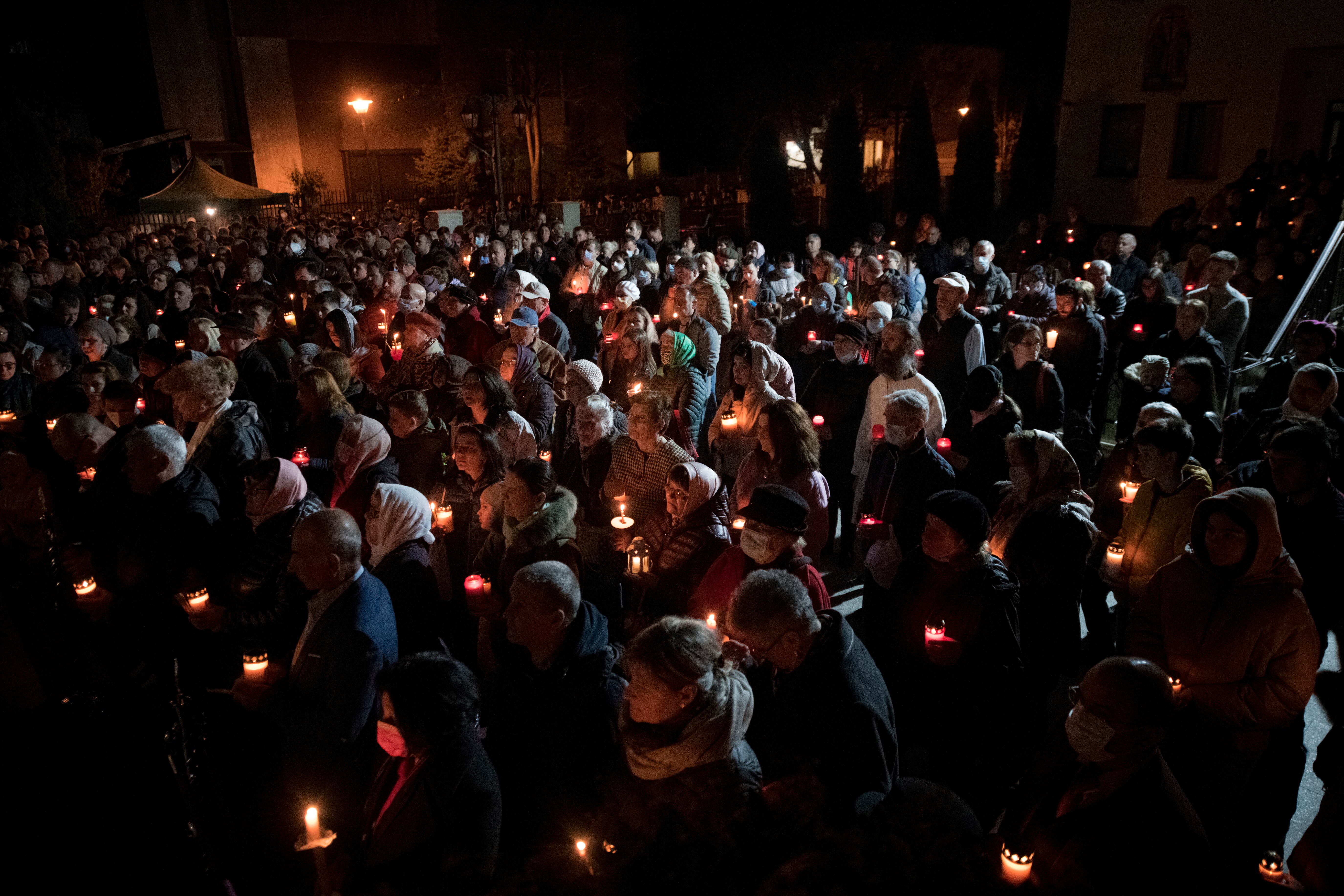 Romania Russia Ukraine War Easter