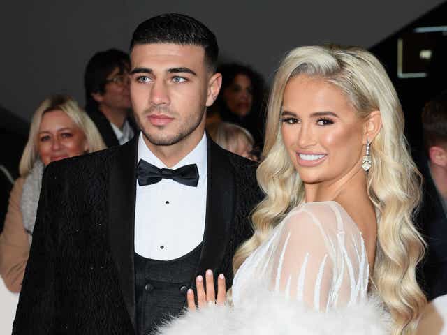 <p>Molly-Mae Hague, often dubbed a ‘super-influencer’, and Tommy Fury, both of whom appeared on Love Island </p>