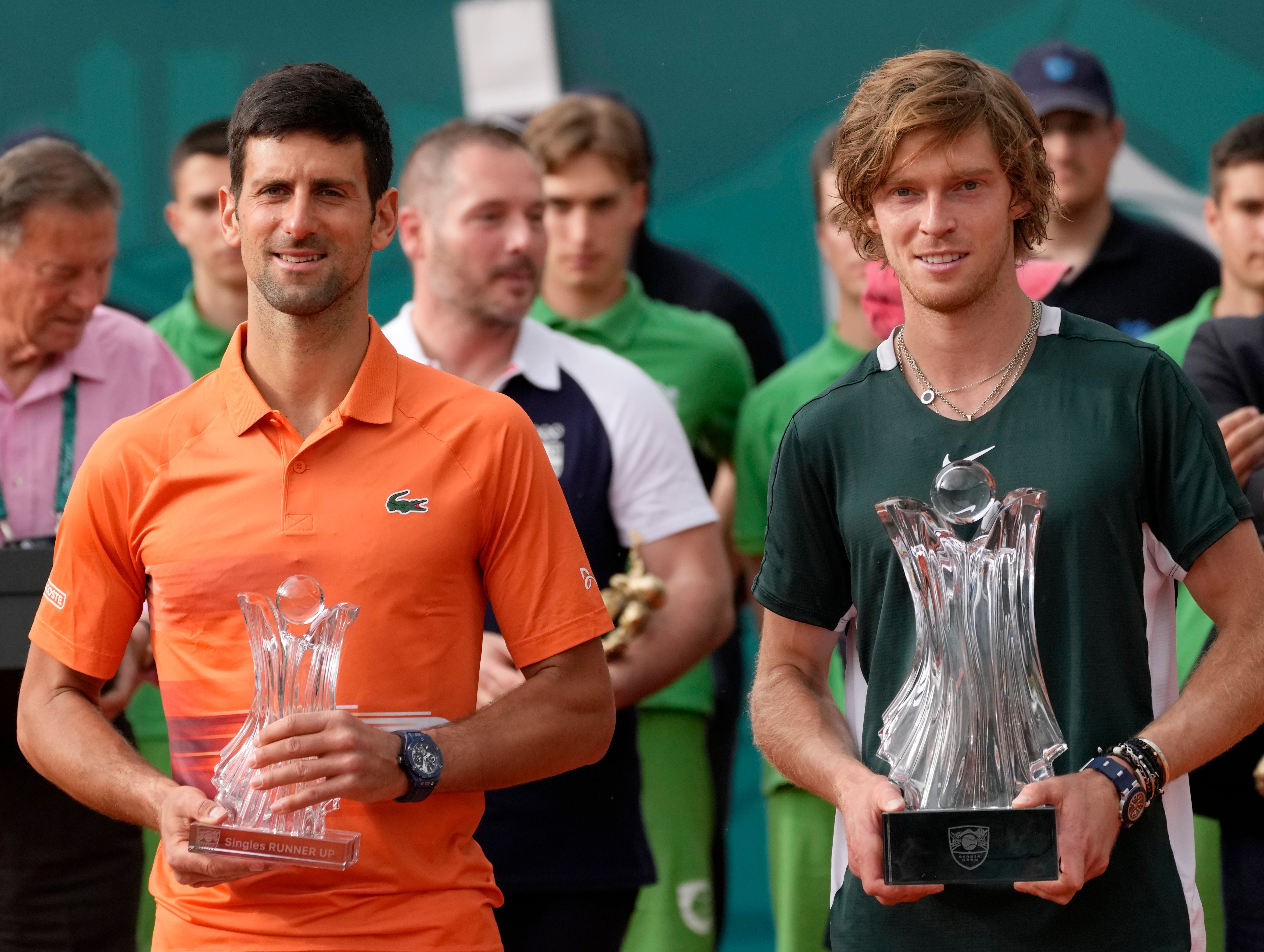 Novak Djokovic shocked by Andrey Rublev in home Serbia Open final The Independent
