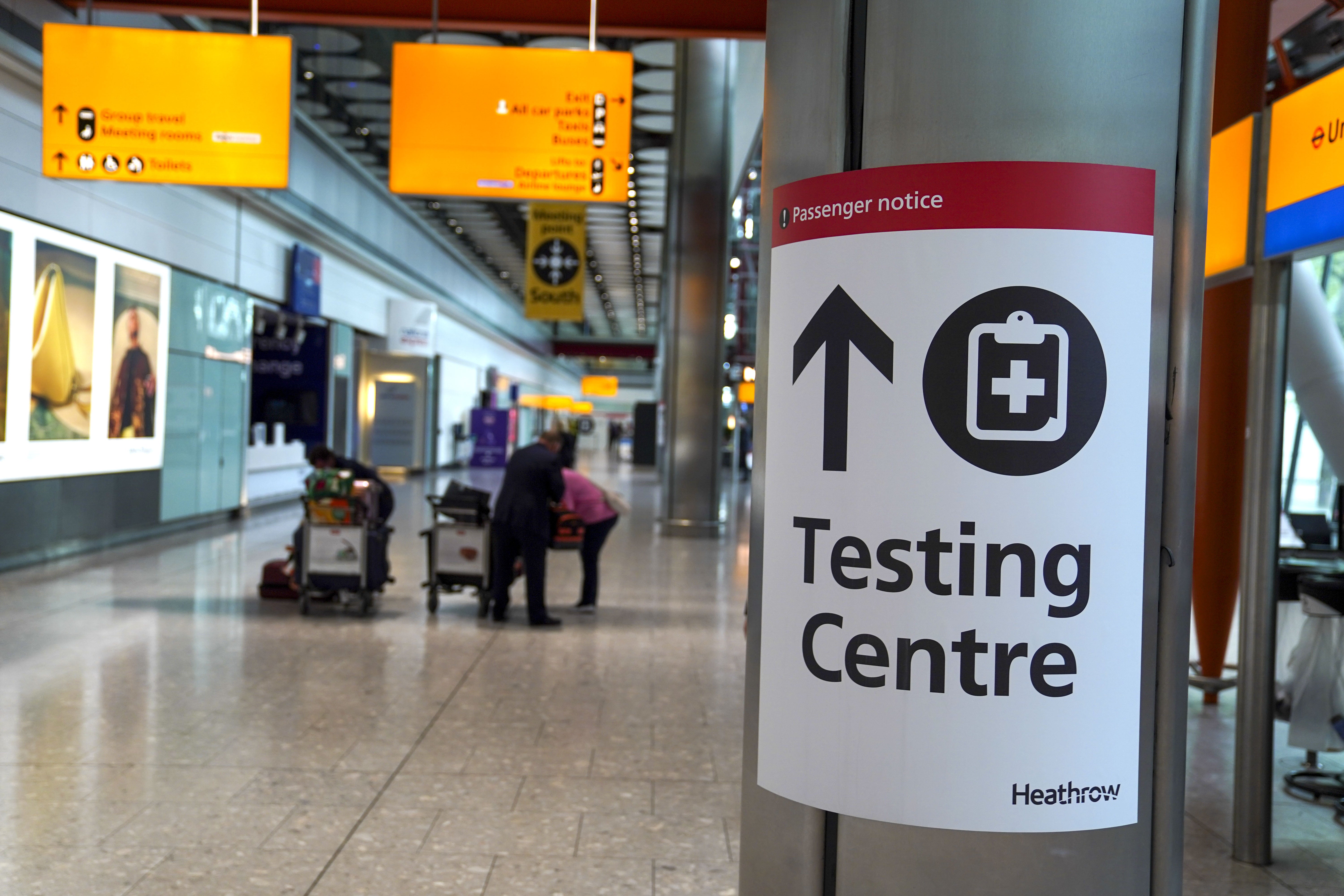 The Transport Committee said travel rules implemented during the Covid pandemic could be confusing (Steve Parsons/PA)
