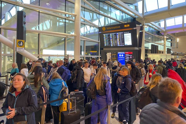 The aviation regulator needs ‘more teeth’ to be able to protect passengers hit by travel changes and airline insolvency, MPs have said (Steve Parsons/PA)