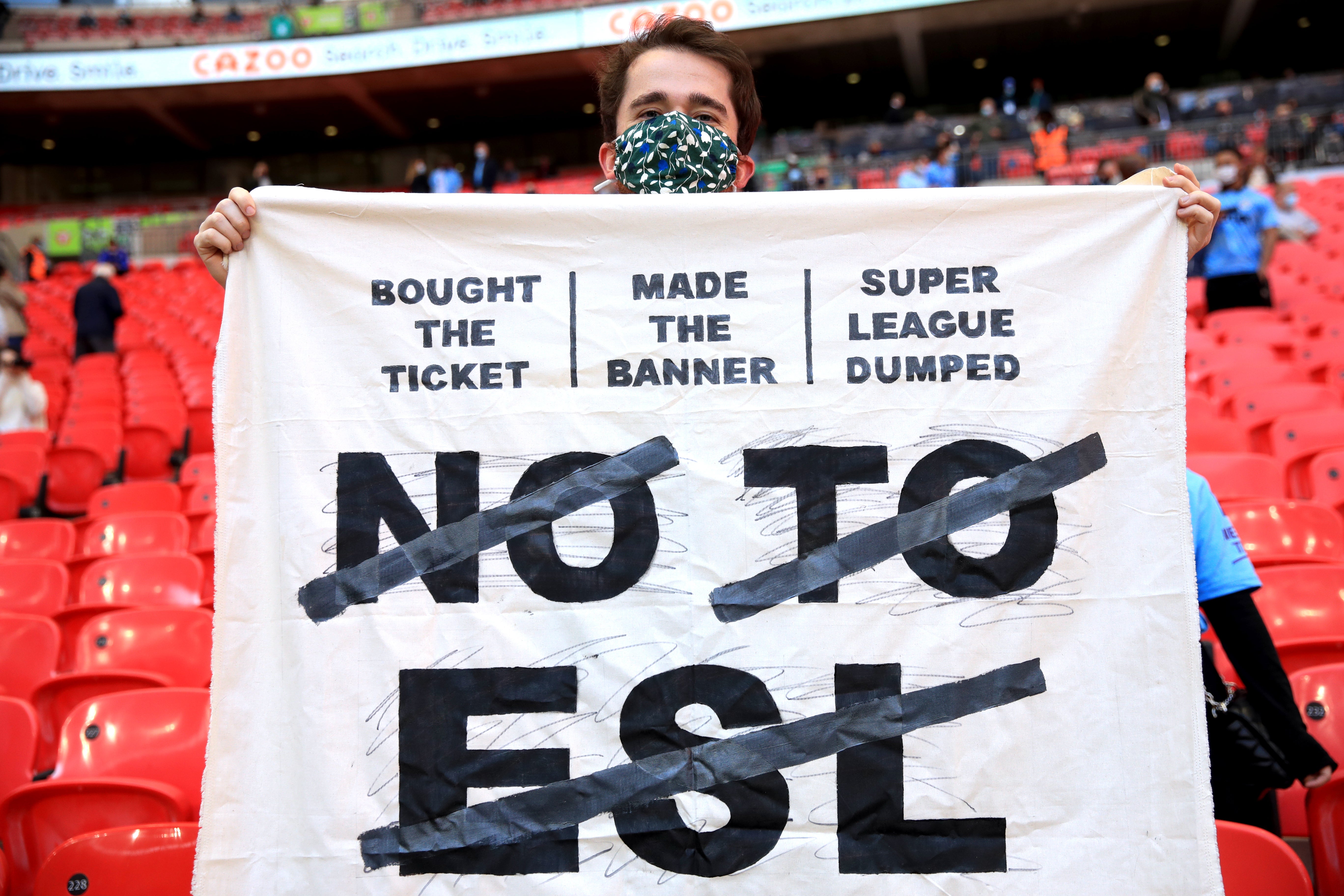 The formation of the Super League was the catalyst to the Government’s commissioning of the fan-led review (Adam Davy/PA)
