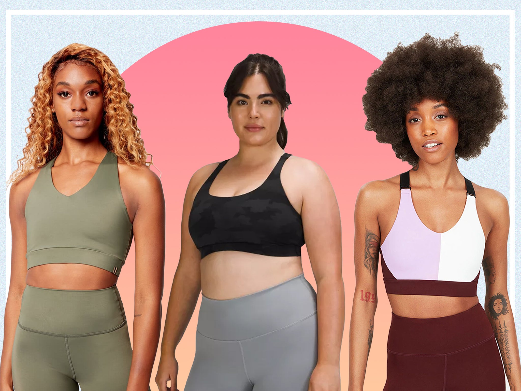 Teasing physicist Fiddle Best sports bra 2023: Support from Lululemon, Adidas, Tala and more | The  Independent