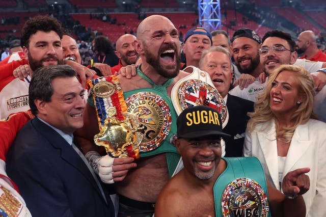 <p>Tyson Fury retained his WBC title with an impressive display on Saturday night</p>