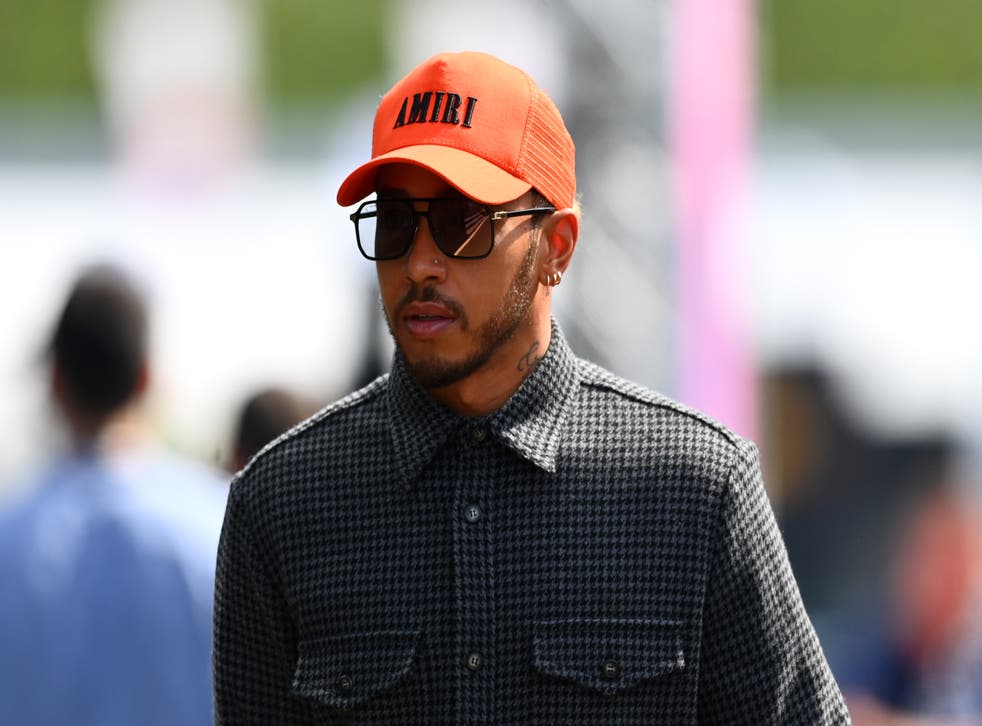 <p>Lewis Hamilton sturggled at Imola </p>