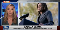 Lara Trump mocked for saying White House jobs should be based on merit in attack on Kamala Harris