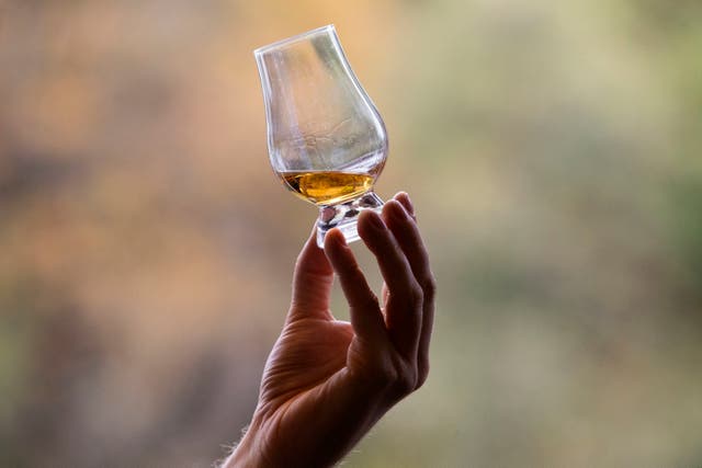 The ‘forgotten’ cask of whisky has sold for what is believed to be a world record sum (Jane Barlow/PA)