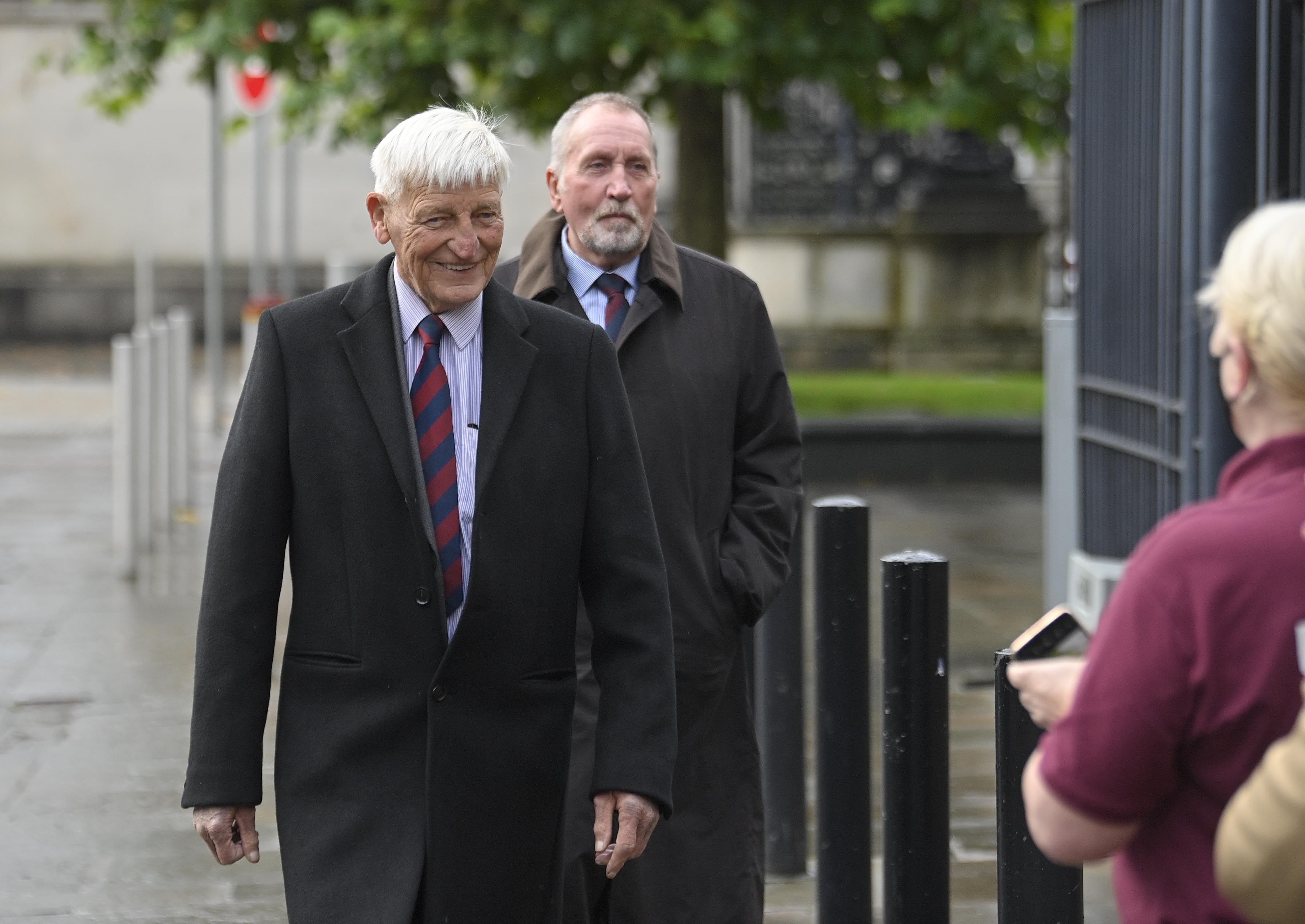 Northern Ireland veteran Dennis Hutchings, who died from Covid-19 last October (Mark Marlow/PA)