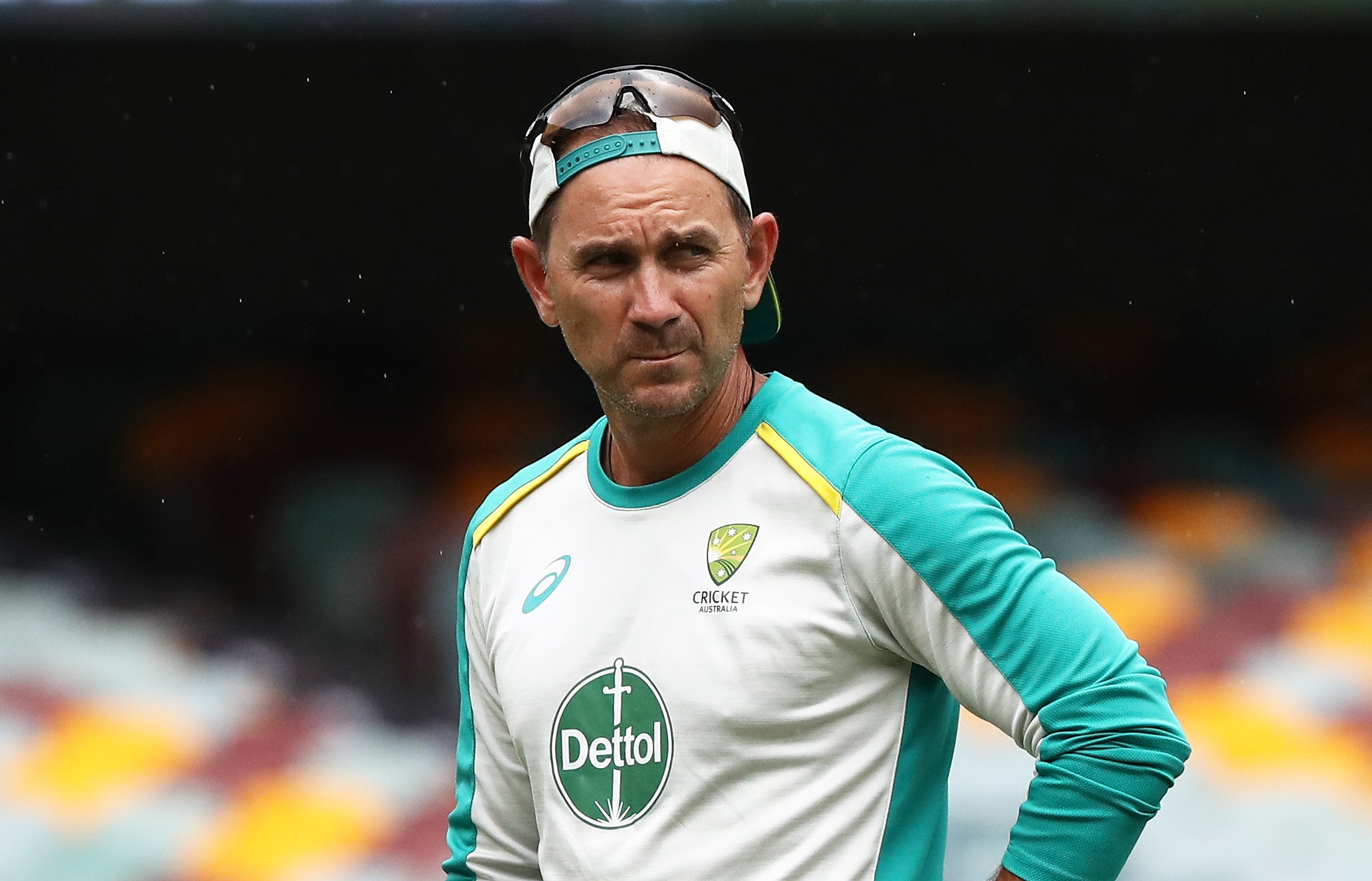 Justin Langer stepped down as Australia head coach in February (Jason O’Brien/PA)