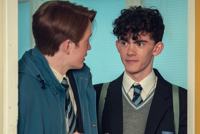 <p>I use clips from the Netflix series <em>Heartstopper</em> to explore gay relationships, teenage friendships and bullying</p>