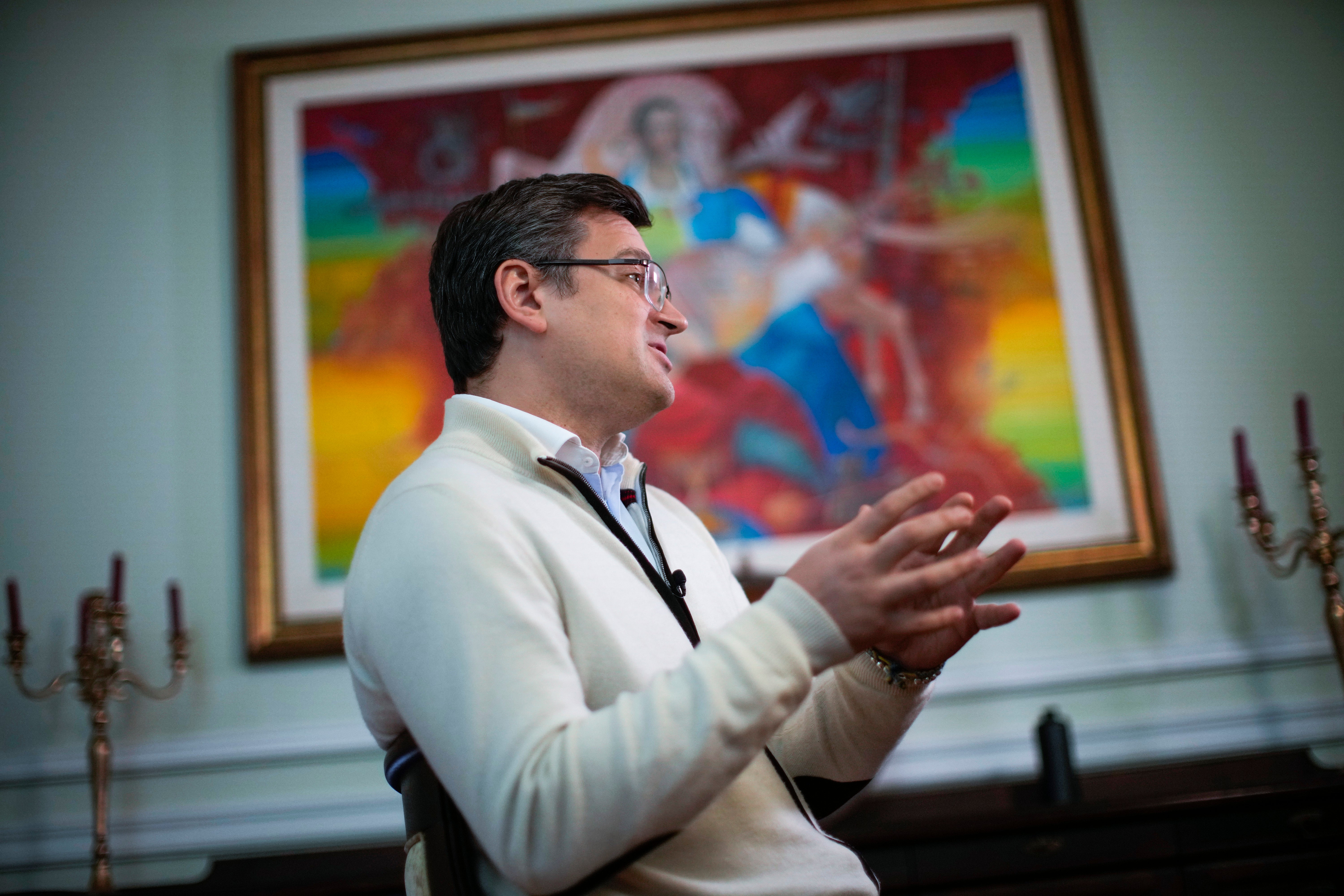 The AP Interview Ukraine Foreign Minister