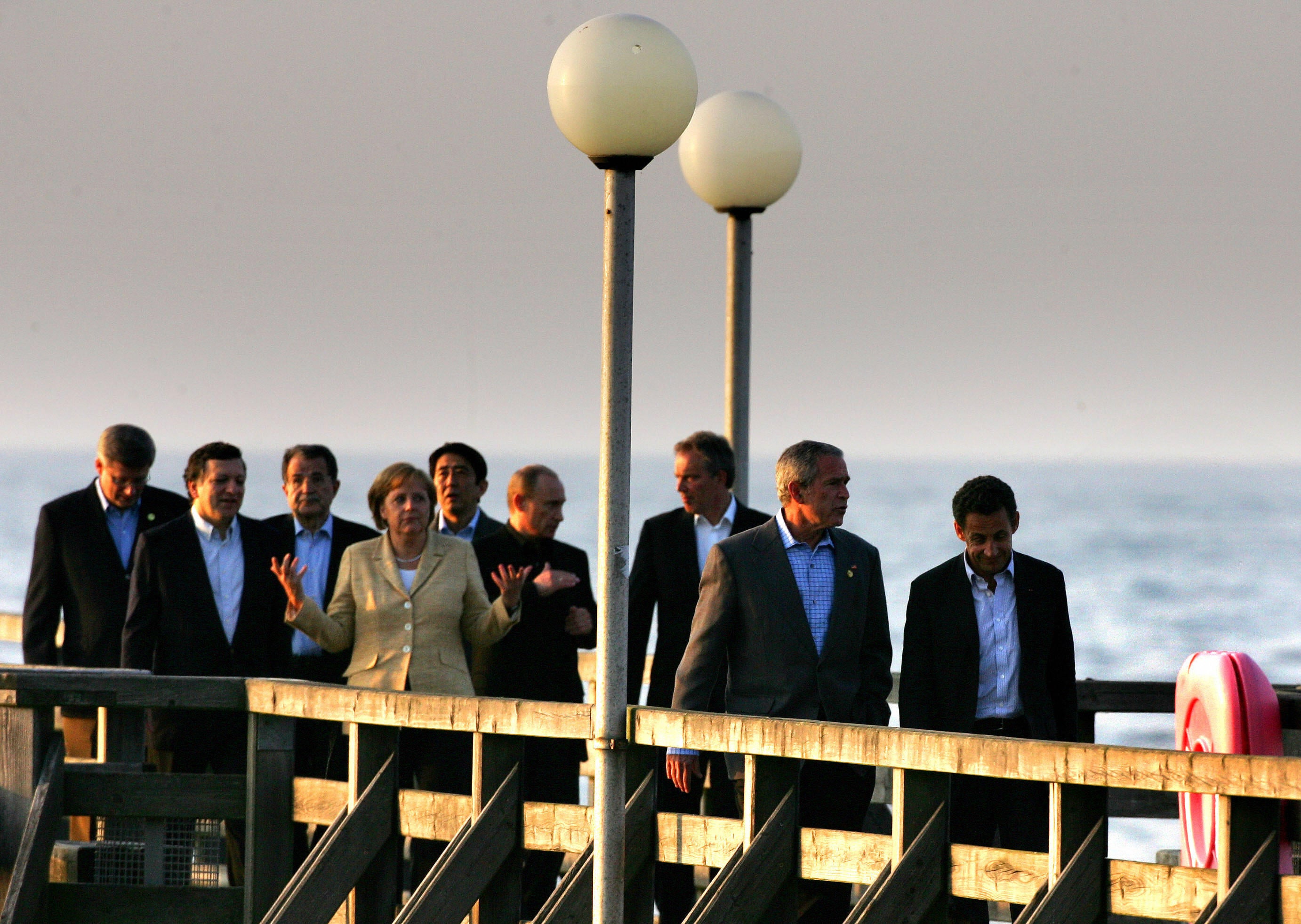 Heads of state meet in 2007 at the German resort of Heiligendamm