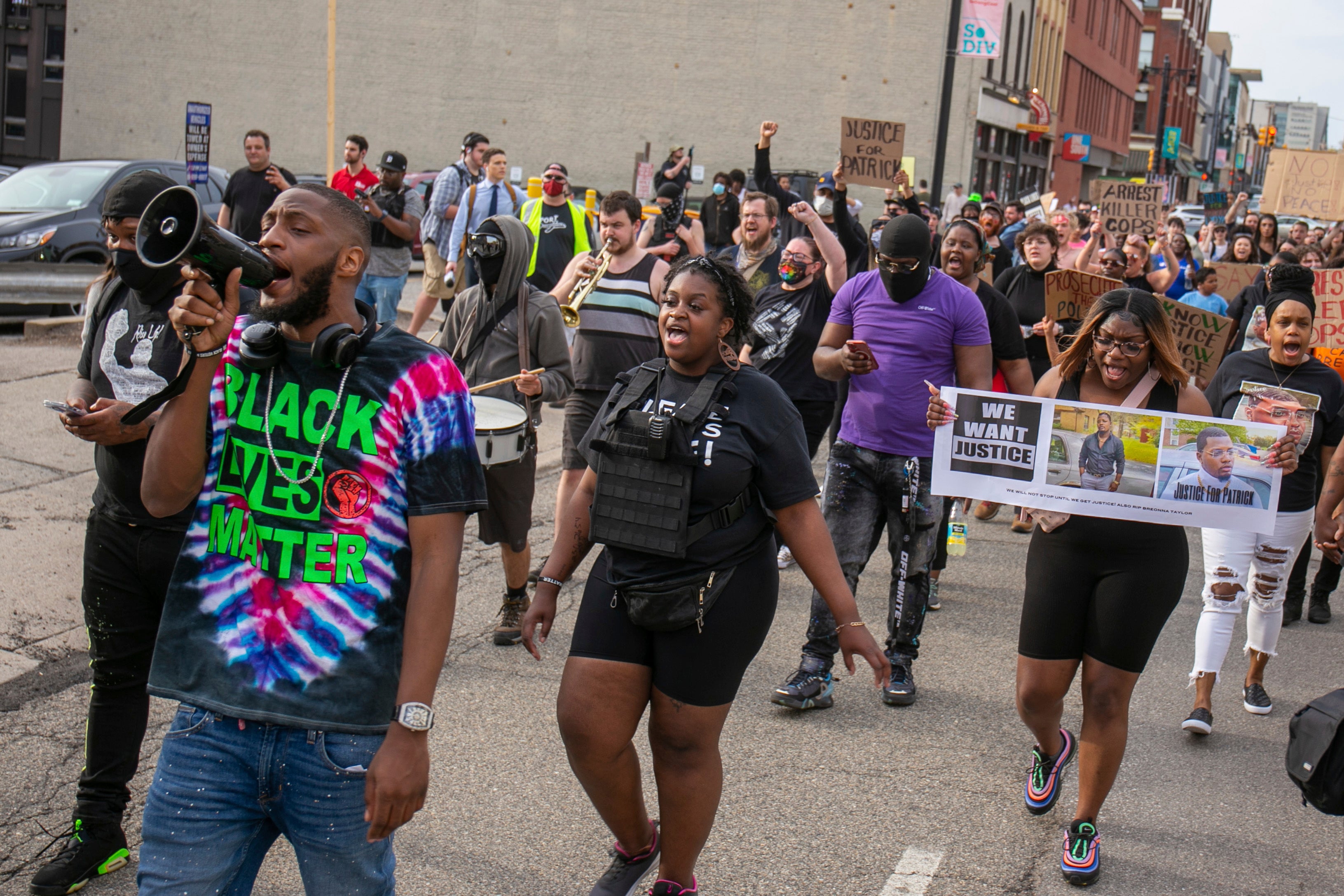 Police Shooting Michigan March