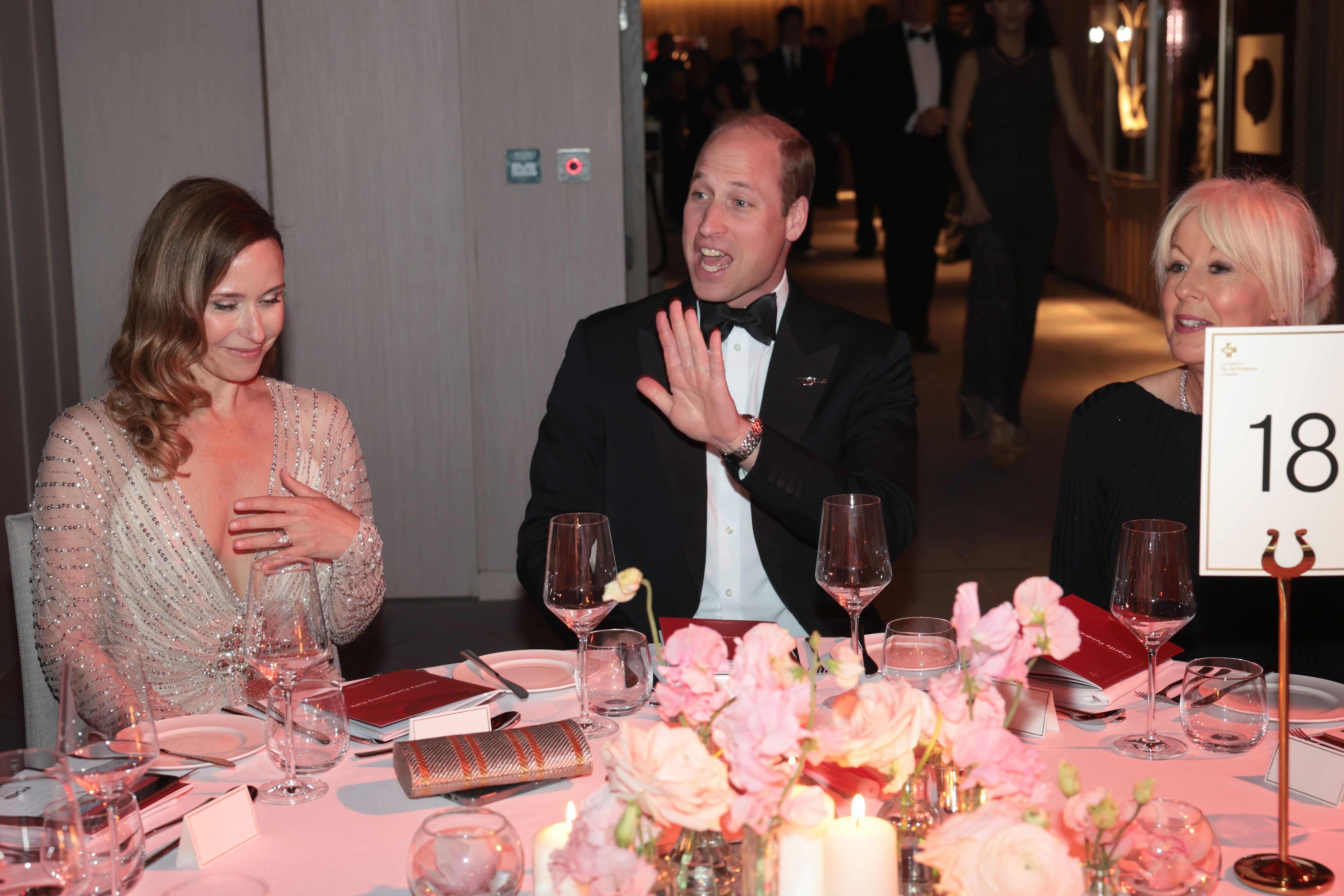 The Duke of Cambridge attending the gala (Chris Jackson/PA)