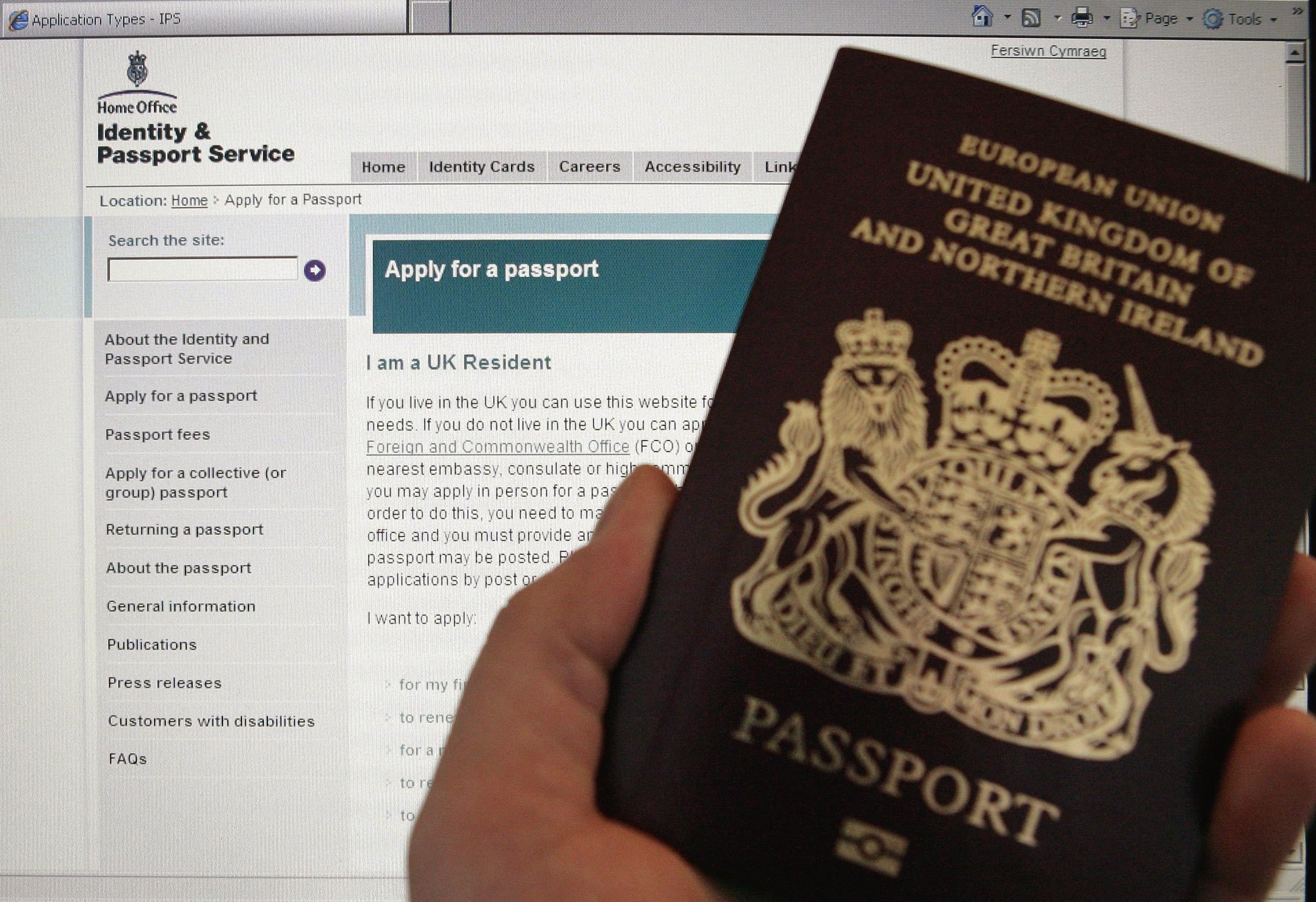 Those hoping to travel abroad have been warned to renew their passports ‘as soon as possible’