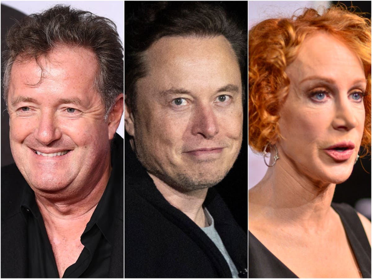 Elon Musk: Kathy Griffin calls Tesla boss a ‘Piers Morgan-level media thirsty white supremacist’ over Twitter sale