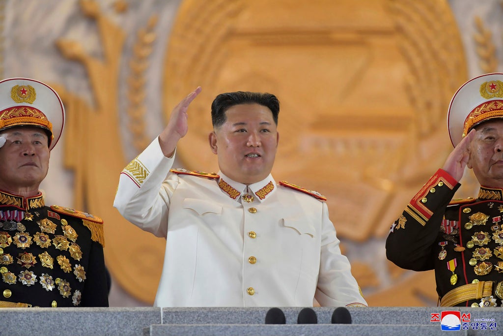 N. Korea’s Kim vows to bolster nuke capability during parade