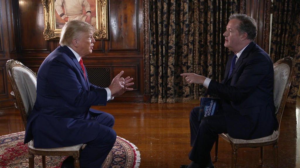 Piers Morgan Uncensored review: Trump interview is so mealy-mouthed and clumsy it looks like something from GB News