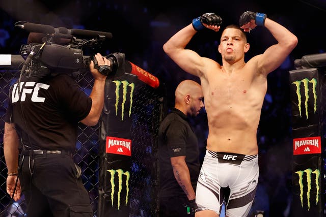 <p>Nate Diaz looks set to leave the UFC </p>