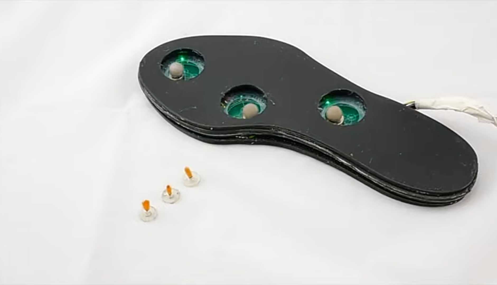 <p>Scientists develop novel foot-tickling mechanism that fits in shoes and evokes laughter</p>