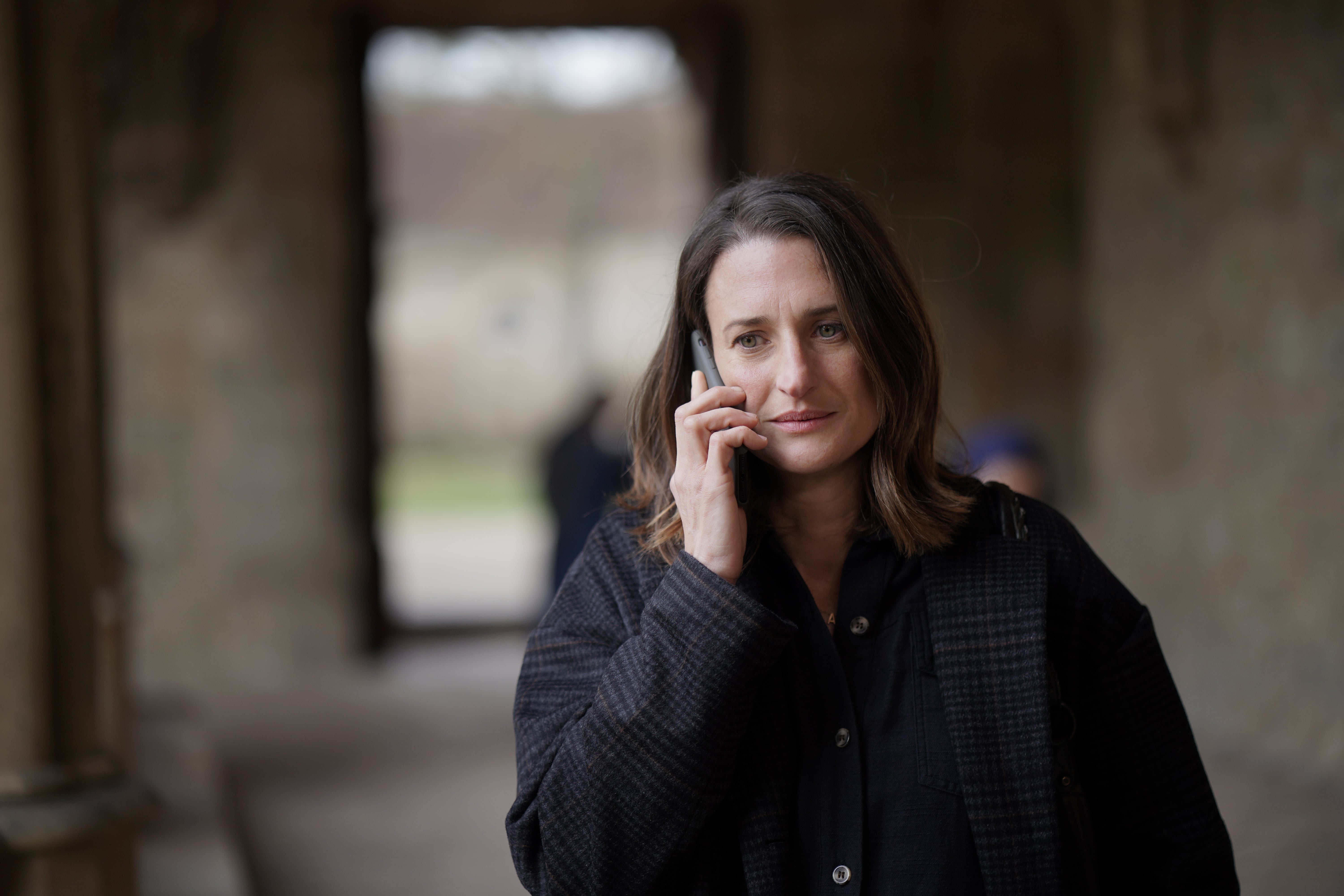 Camille Cottin as the acerbic Rebecca Fox in the original show